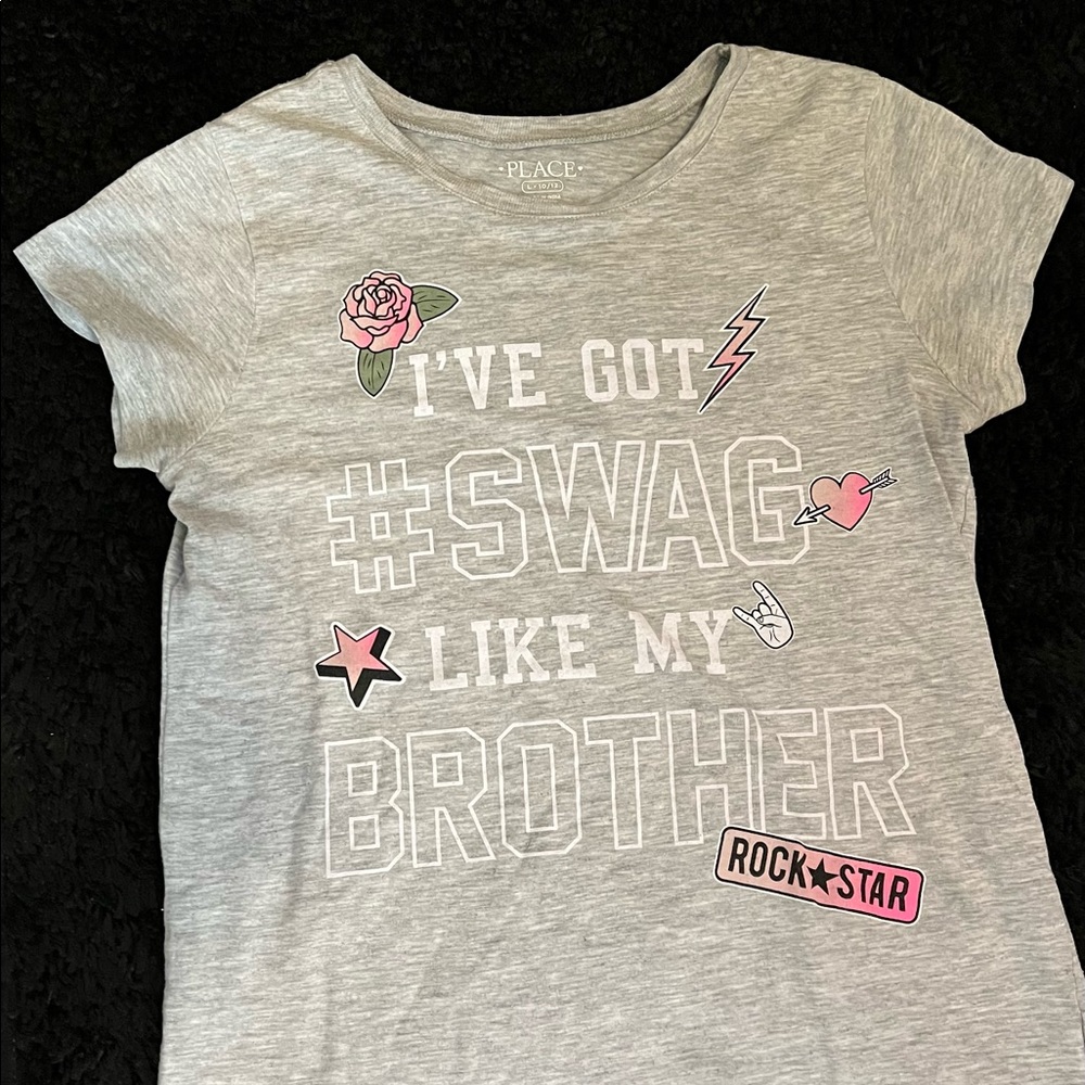 Children’s Place Girls Short Sleeve Graphic Tee